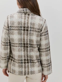 Encuentro Moda ABRIGO CUADROS RIZO