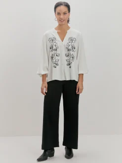 Encuentro Moda BLUSA BORDADO MANGAS