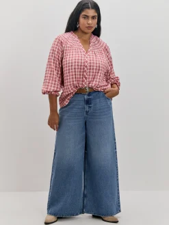 Encuentro Moda BLUSA CUADROS CANESÚ