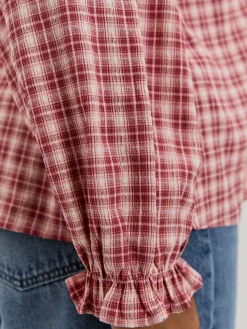 Encuentro Moda BLUSA CUADROS CANESÚ