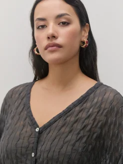 Encuentro Moda BLUSA DETALLE BOTON