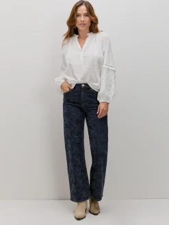 Encuentro Moda BLUSA MANGA BORDADA