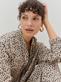 Encuentro Moda BOMBER ESTAMPADO ANIMAL
