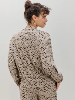 Encuentro Moda BOMBER ESTAMPADO ANIMAL