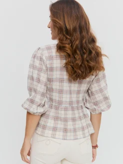 Encuentro Moda CAMISA ABLUSONADA CUADROS