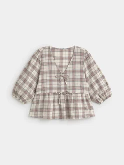 Encuentro Moda CAMISA ABLUSONADA CUADROS