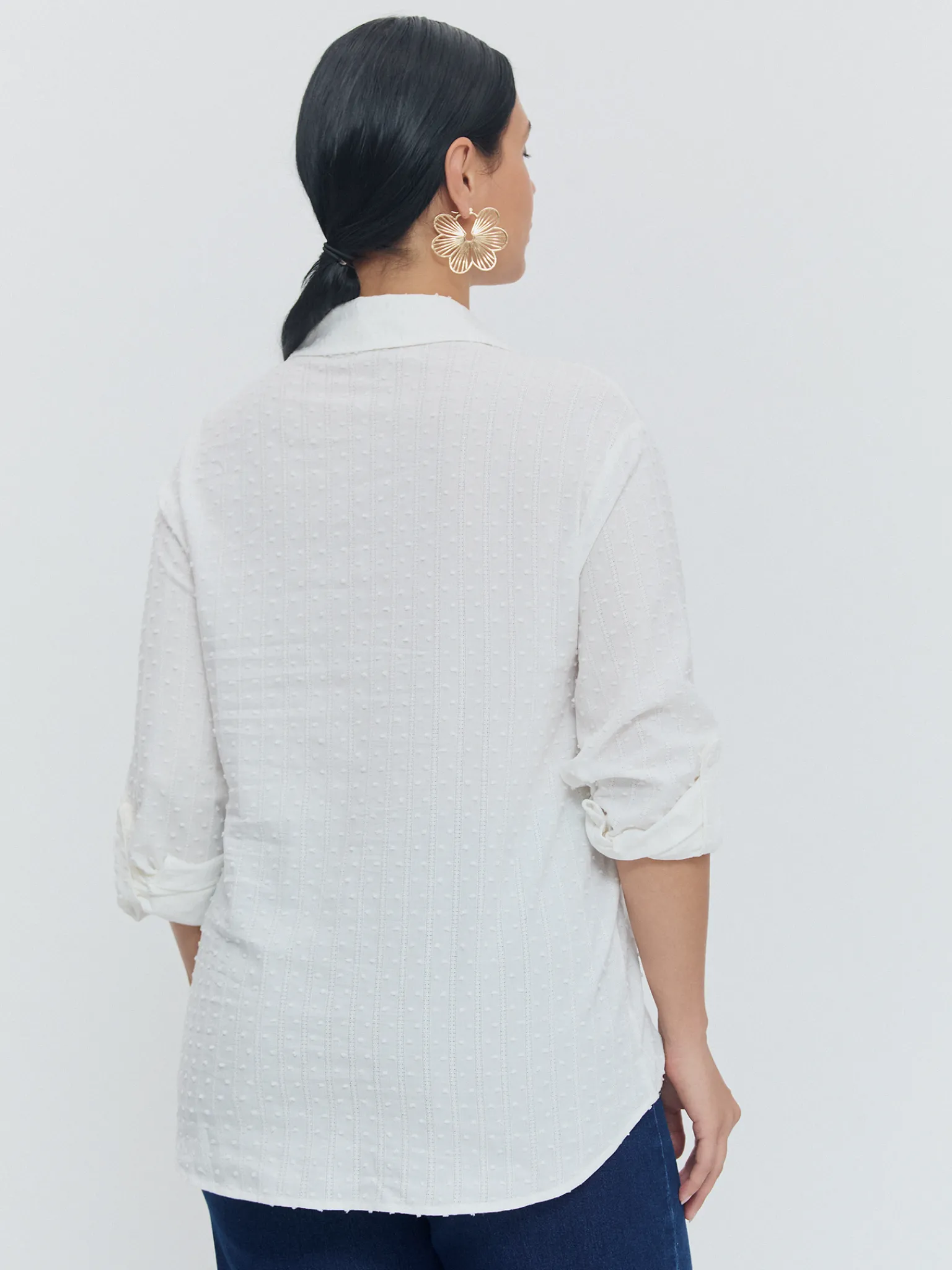 Encuentro Moda CAMISA ALGODON DOBBY