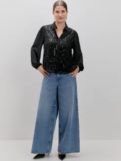 Encuentro Moda CAMISA DE LENTEJUELAS