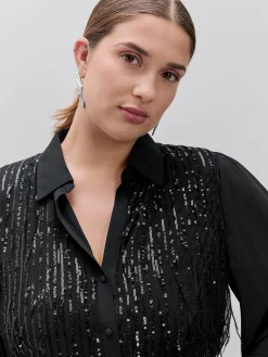 Encuentro Moda CAMISA DE LENTEJUELAS