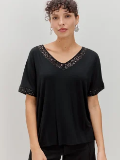 Encuentro Moda CAMISETA LENTEJUELAS