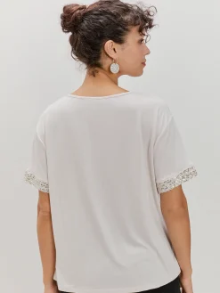 Encuentro Moda CAMISETA LENTEJUELAS