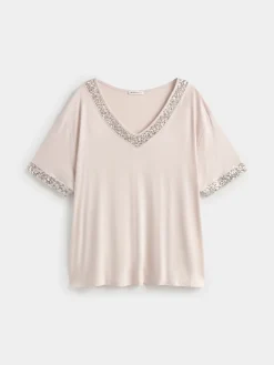 Encuentro Moda CAMISETA LENTEJUELAS