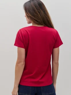 Encuentro Moda CAMISETA CORAZÓN LEOPARDO