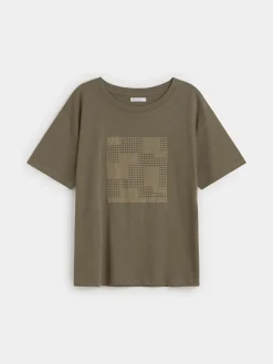 Encuentro Moda CAMISETA CUADRO