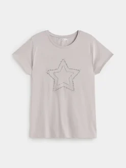 Encuentro Moda CAMISETA ESTRELLA BRILLO