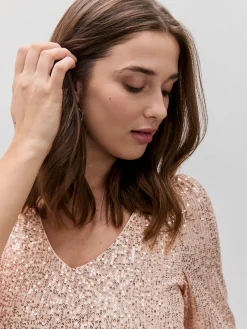 Encuentro Moda CAMISETA LENTEJUELAS