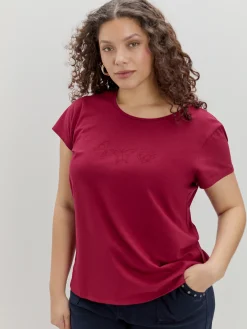 Encuentro Moda CAMISETA MARIPOSAS TERCIOPELO