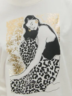 Encuentro Moda CAMISETA MUCHACHA BRILLANTE