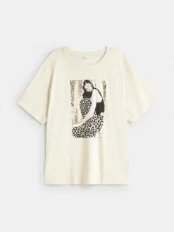 Encuentro Moda CAMISETA MUCHACHA BRILLANTE