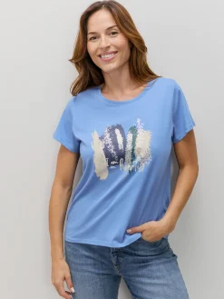 Encuentro Moda CAMISETA PINCELADAS ARTE
