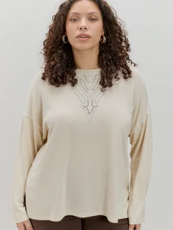 Encuentro Moda CAMISETA TACHUELAS COBRE