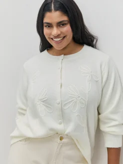 Encuentro Moda CARDIGAN BORDADO FLOR