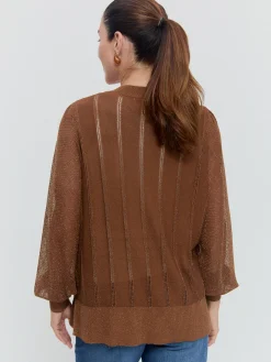 Encuentro Moda CARDIGAN HILO METÁLICO