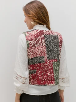 Encuentro Moda CHALECO ACOLCHADO ESTAMPADO