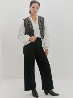 Encuentro Moda CHALECO BORDADO