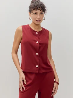 Encuentro Moda CHALECO CORTO BOTONES