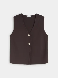 Encuentro Moda CHALECO DETALLE BOTONES