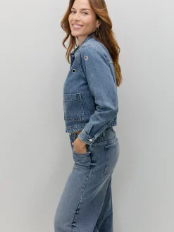 Encuentro Moda CHAQUETA CORTA OJALES