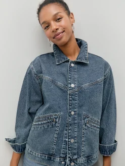 Encuentro Moda CHAQUETA DENIM FLECOS