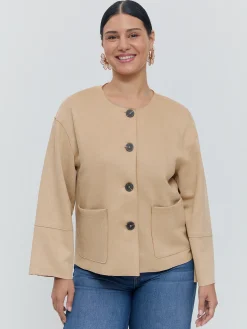 Encuentro Moda CHAQUETA FLUIDA BOLSILLOS