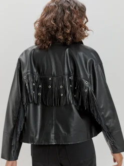 Encuentro Moda CHAQUETA FLUIDA FLECOS