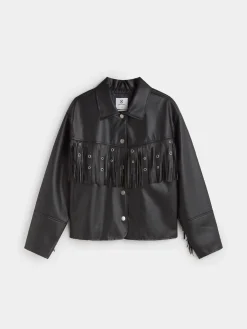Encuentro Moda CHAQUETA FLUIDA FLECOS