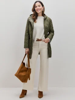 Encuentro Moda CHAQUETA LARGA ACOLCHADA
