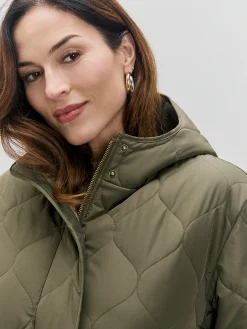 Encuentro Moda CHAQUETA LARGA ACOLCHADA