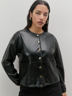 Encuentro Moda CHAQUETA POLIPIEL BOTONES