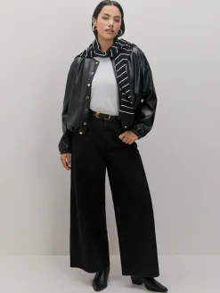 Encuentro Moda CHAQUETA POLIPIEL BOTONES