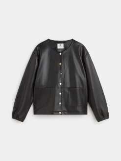Encuentro Moda CHAQUETA POLIPIEL BOTONES