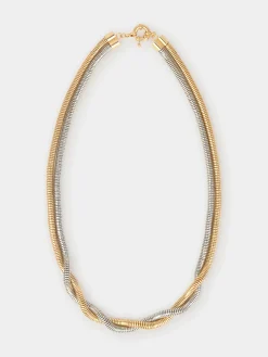 Encuentro Moda COLLAR DOBLE COLOR