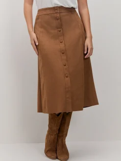 Encuentro Moda FALDA CON BOTONES