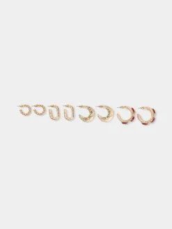 Encuentro Moda PACK CUATRO PENDIENTES