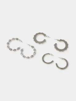 Encuentro Moda PACK PENDIENTES PLATEADOS