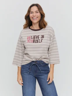 Encuentro Moda SUDADERA LETRAS BORDADAS