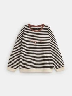 Encuentro Moda SUDADERA RAYAS LETTERING