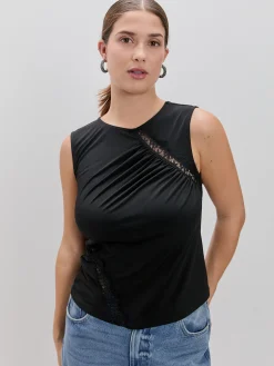 Encuentro Moda TOP DETALLE ENCAJE